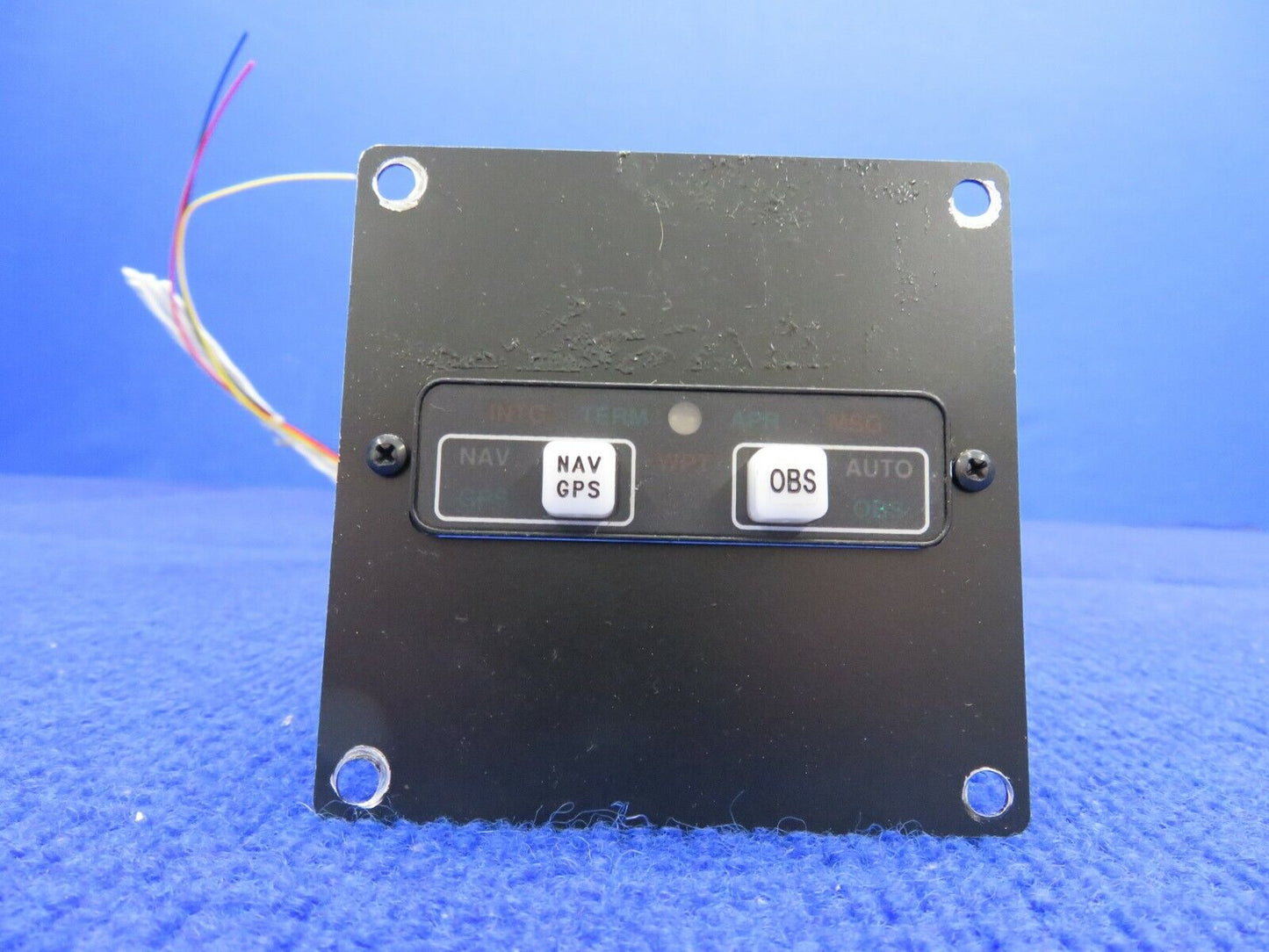 Mid-Continent GPS Annunciation Control Unit 28V P/N MD41-1408A (0222-347)
