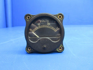 Bu Aero Type E-30 Volt Meter P/N E-30 (0823-104)