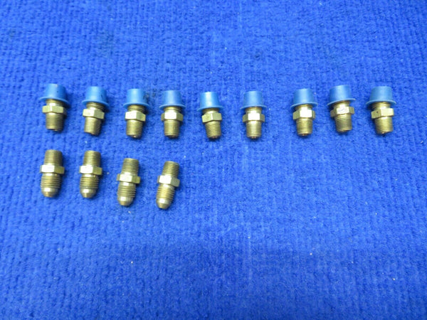 Continental Brass Pipe to Flair Fitting .13 P/N 628438 LOT OF 13 NOS (0722-484)