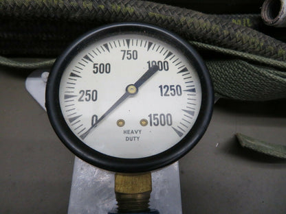 Gayston Bleed & Pressure Gauge Model 1366 MFG June 1965 (0720-892)