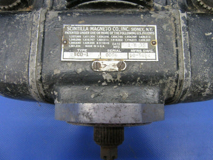 Vintage Scintilla SCD-1 Magneto 10-5694 FOR PARTS OR DISPLAY  (1021-564)