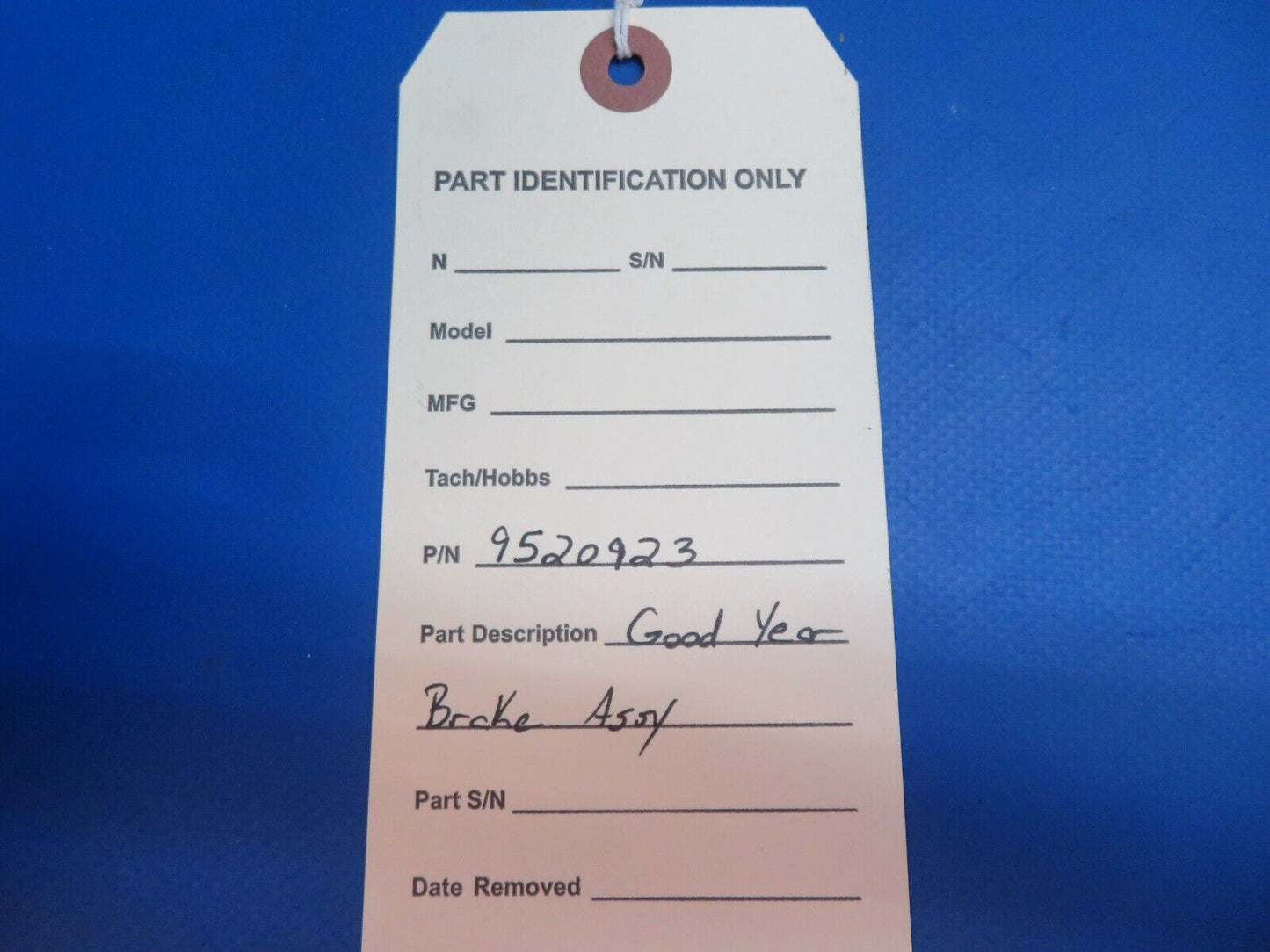 Goodyear Brake Assy P/N 9520923 (1222-829)