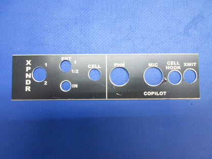 Beech 95-B55 Instrument Panel Assy P/N 96-324123-13, 58-970000-39 (0623-745)