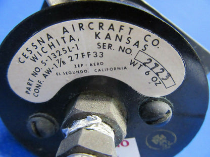 Cessna 310 / T310Q Oxygen Cylinder Pressure P/N S-1325L-1 (0519-499)