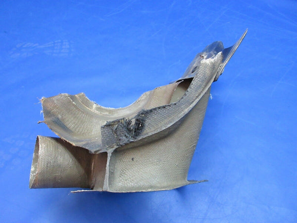 Damaged - Lycoming LIO-360-M1A RH Engine Baffle P/N C61-7166-103-001 (0623-163)