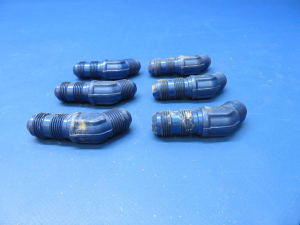 45 Degree Elbow P/N AN837-8D LOT OF 6 (1222-306)