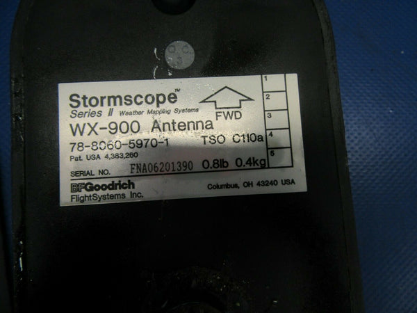 BF Goodrich Stormscope Series III WX-900 Antenna P/N 78-8060-5970-1 (0519-432)