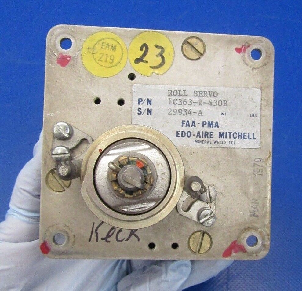 Edo Aire Mitchell Roll Servo P/N 1C363-1-430R PARTS ONLY (0918-90)