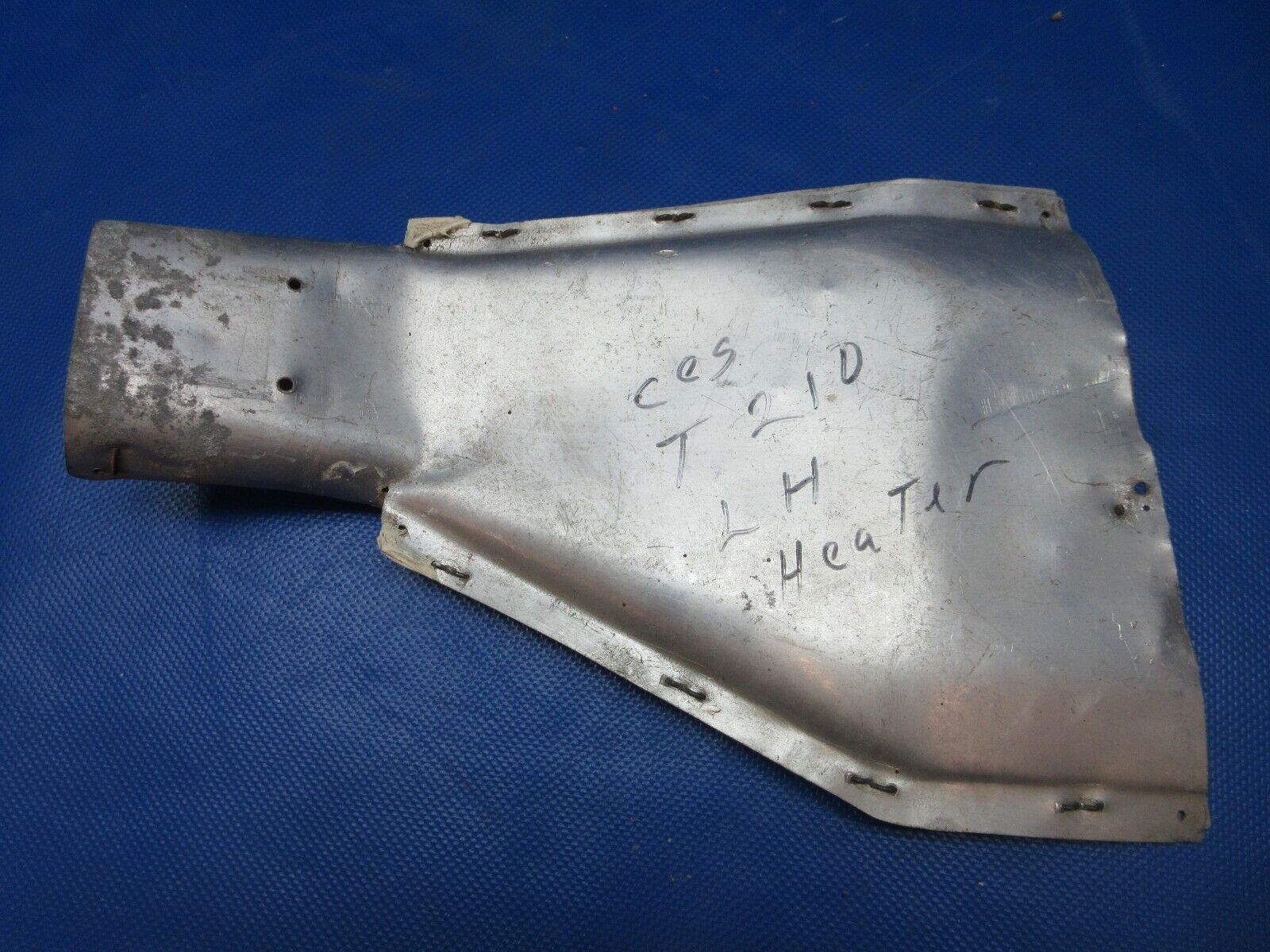 Cessna 210 Warm Air Duct LH P/N 1250503-1 (0124-1508)