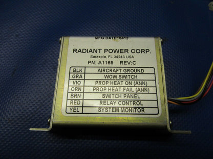 Radiant Power Corp Propeller Heat Timer 691-234, A1165 CORE or PARTS  (0421-359)