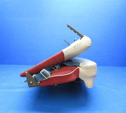 Early Cessna 172 Rear Bench Seat Assy w/ Seat belts P/N 0500103-74 (0823-459)