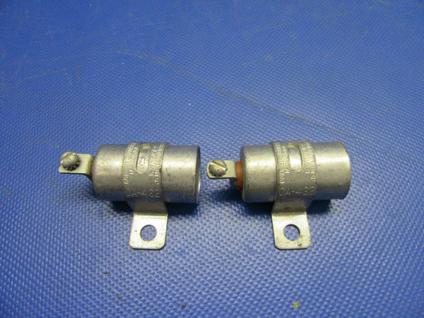 Cornell Dubilier Capacitor .5 MFD 100VDC P/N MC9B00, 502042 LOT OF 4 (0821-566)