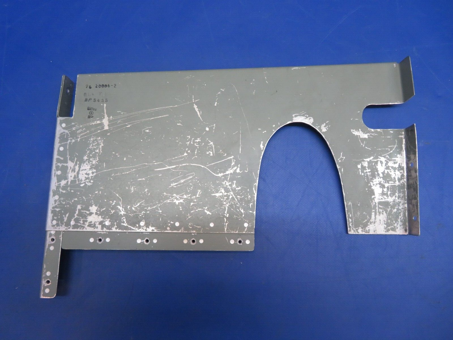 Piper Aerostar 602P Panel Fuel Compartment P/N 76-20006-503  (0123-862)