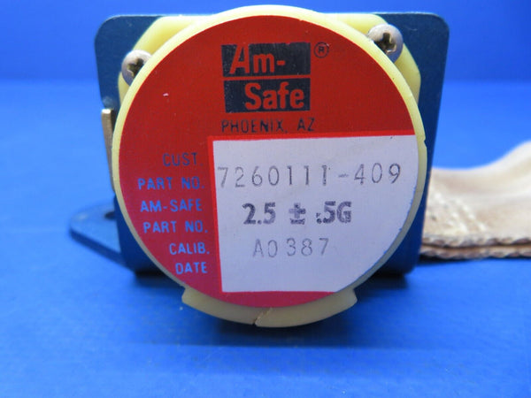 Beech 95- B55 Baron AM - Safe Inertia Reel P/N 7260111-409 (0523-1019)