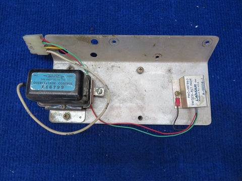 Piper Voltage Control Switch and Bracket Assy P/N 77593-002 (0522-829)
