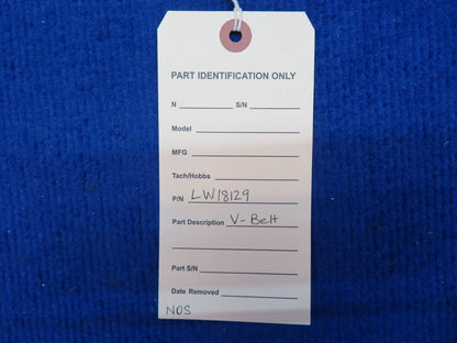 V-Belt P/N LW18129 NOS (0622-686)