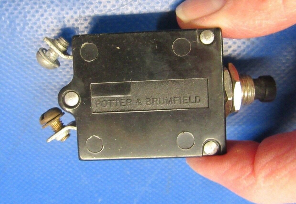 Beech Baron 95-B55 50 Amp Circuit Breaker W23-X1A1G-50 (1118-39)