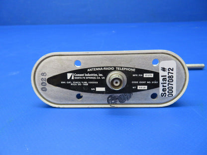 Comant Radio Telephone Antenna P/N CI275 NOS (1022-421)