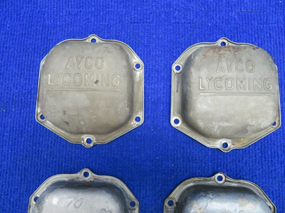 Avco Lycoming Rocker Valve Cover O235, O320, O360, O540 61247 LOT OF 6 (0222-619