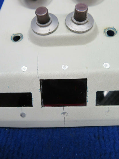 1956 Cessna 310 Overhead Panel Assy w/ Lenses FOR PARTS 0812350-67 (0422-454)
