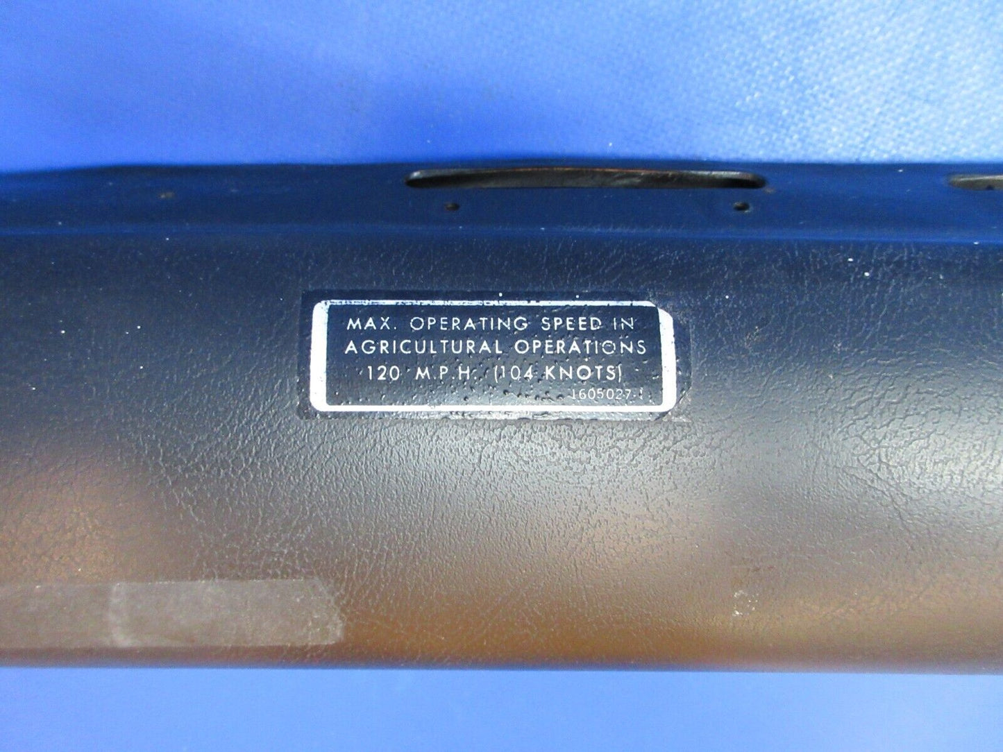 Cessna 188 / 188B AGpickup Crash Pad Assy P/N 1613300-1 (0523-512)