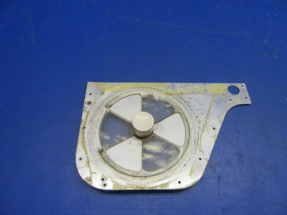 Mooney M20G Overhead Vent Plate & Deflector RH P/N 640198-023 (0921-341)