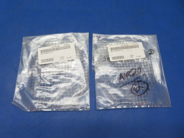 Beech Screen Heater Muffler P/N 50-950075-21 LOT OF 2 NOS (1023-197)