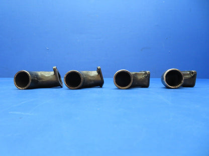 Continental A65 Intake Elbows P/N 3585, 4602 SET OF 4 (0723-475)