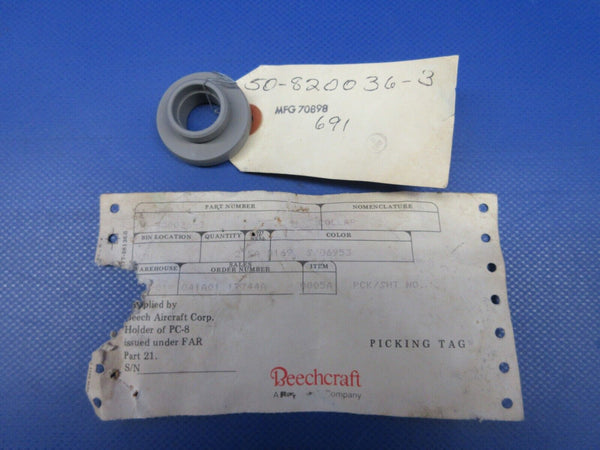 Beechcraft Nose Steering Spring Retainer Collar P/N 50-820036-3 NOS (0224-1641)
