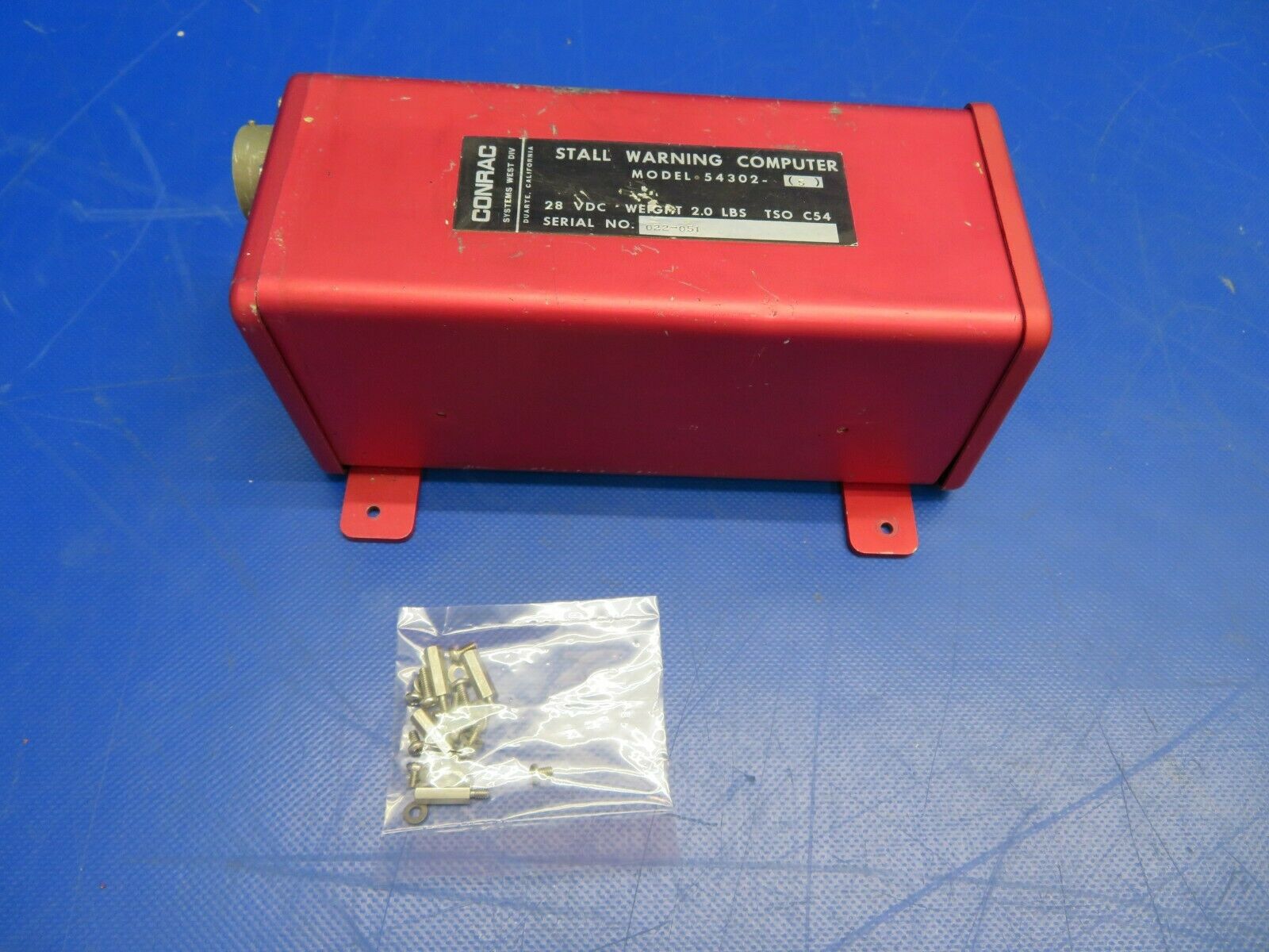 Conrac Stall Warning Computer P/N 54302-5 FOR PARTS (0720-759)