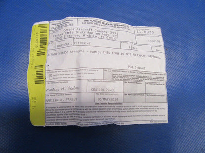 Cessna P210 Bulkhead LH LWR FWD Fuselage P/N 2113041-7 NOS (0119-205)