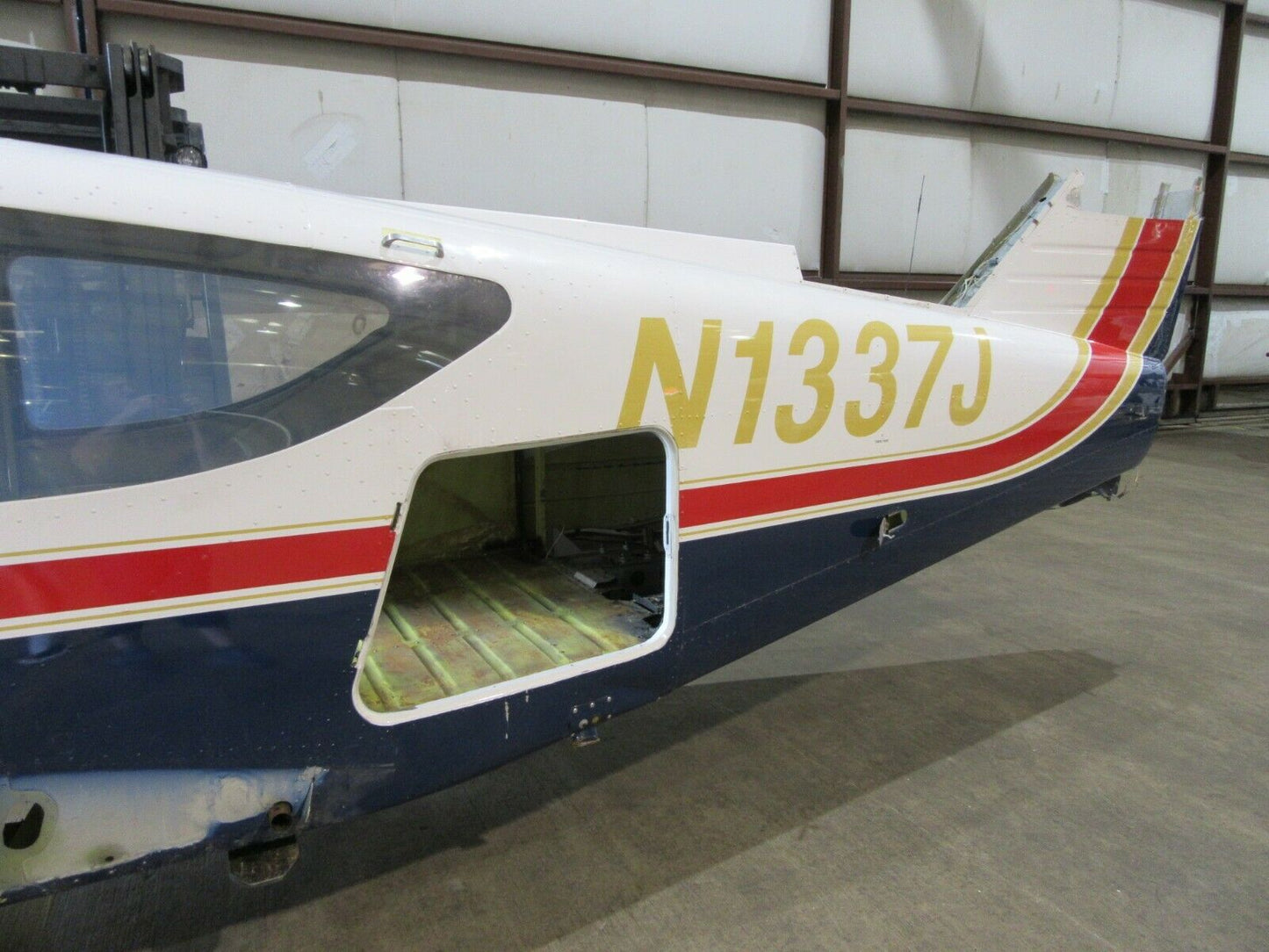 Damaged 1975 Rockwell Commander 112A Fuselage (0720-01)