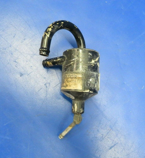 Beech Baron 95-B55 Garwin Oil Seperator P/N G4026 (0320-163)