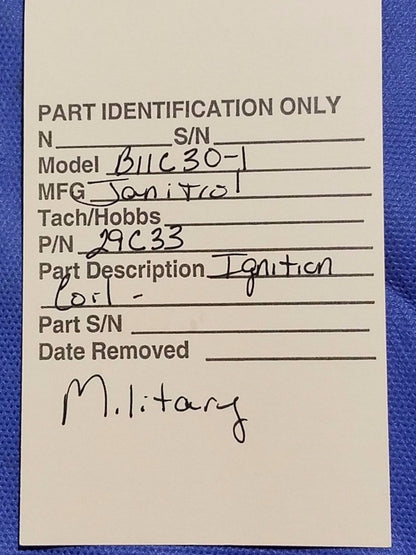 Janitrol Heater B11C30-1 Ignition Coil p/n 29C33 & 1115488 (0616-170)