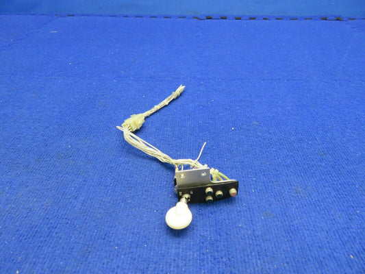 Beech 58 Baron Landing Gear Switch w Plate & Lights P/N 8857K44 (0322-559)