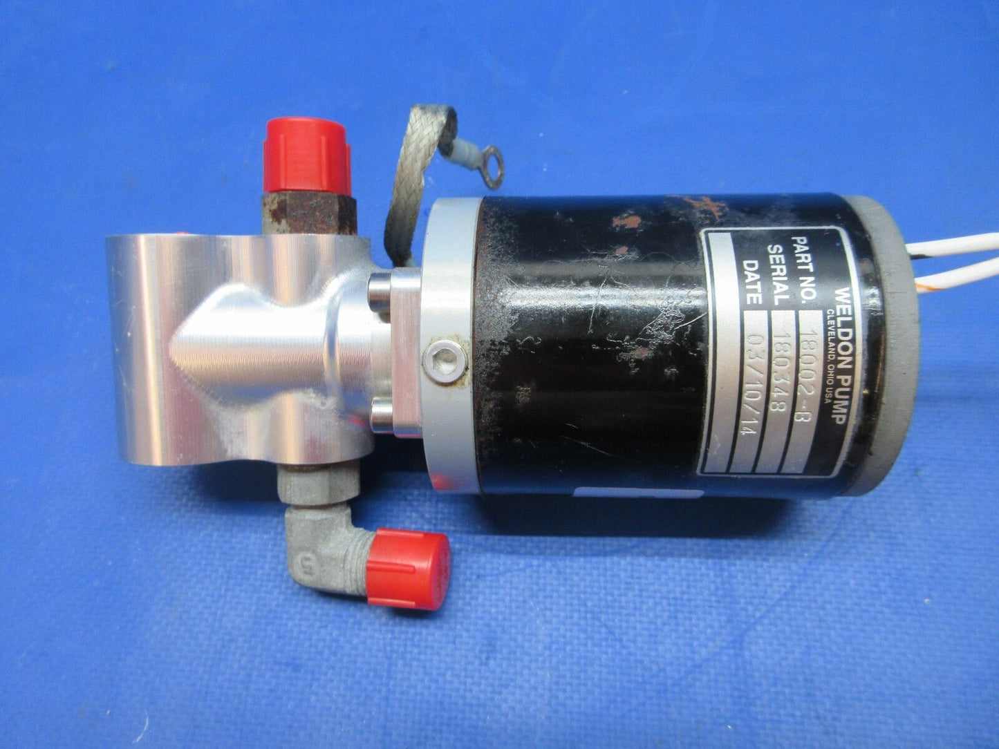 Diamond DA-42 Weldon Fuel Pump 28v P/N 18002-B Tested w/ Warranty (0623-200)