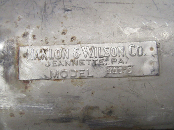 Beech Bonanza Hanlon & Wilson Shroud Exhaust Intake P/N 701-5 (1218-138)