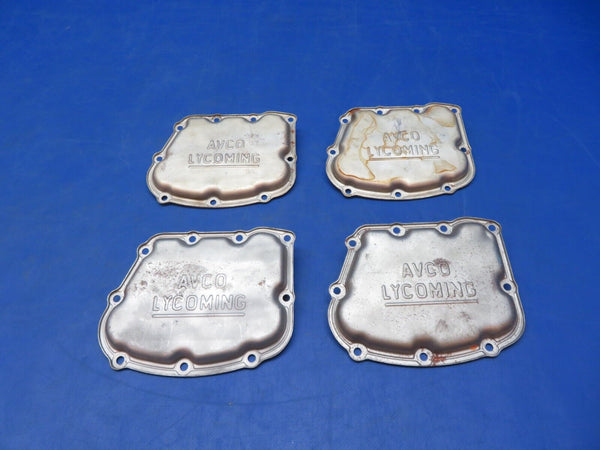 Lycoming Rocker Box Cover Assy P/N 72242 LOT OF 4 (1023-492)