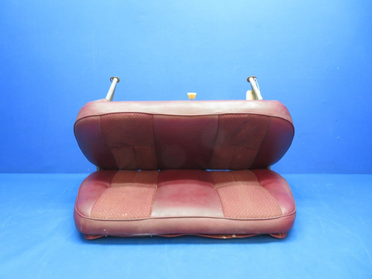 Cessna 172 / 172I Rear Seat Assy Maroon Vinyl Reclining P/N 0514010-1 (0923-608)