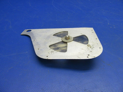 Mooney M20G Overhead Vent Plate & Deflector RH P/N 640198-023 (0921-341)