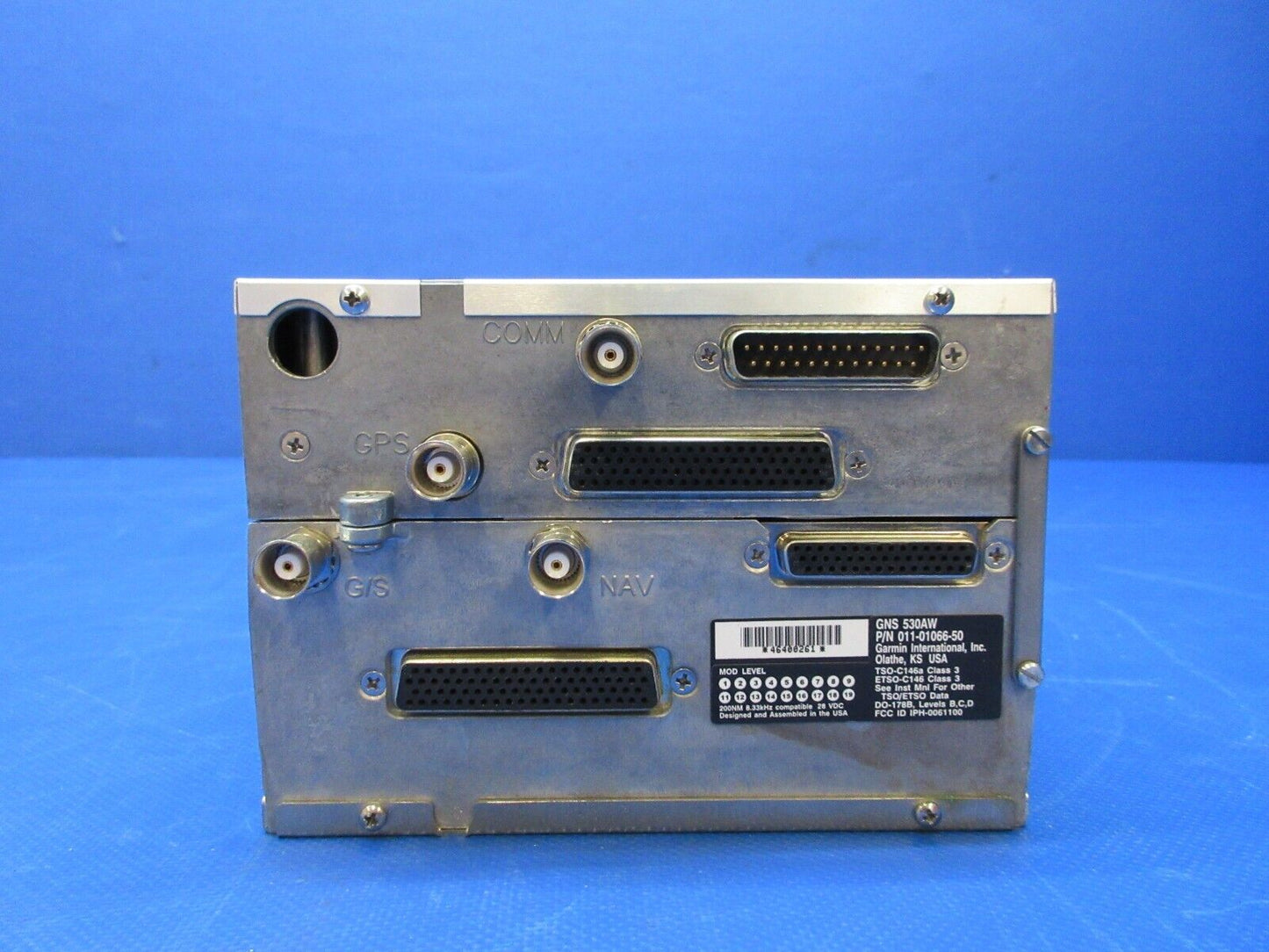 Garmin GNS 530 AW w/ Antenna & Rack P/N 011-01066-50 TESTED w/ WARRANTY (0124-97)