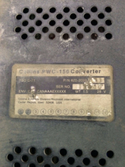 Collins PWC-150 Converter 28V P/N 622-2093-001 (1016-85)