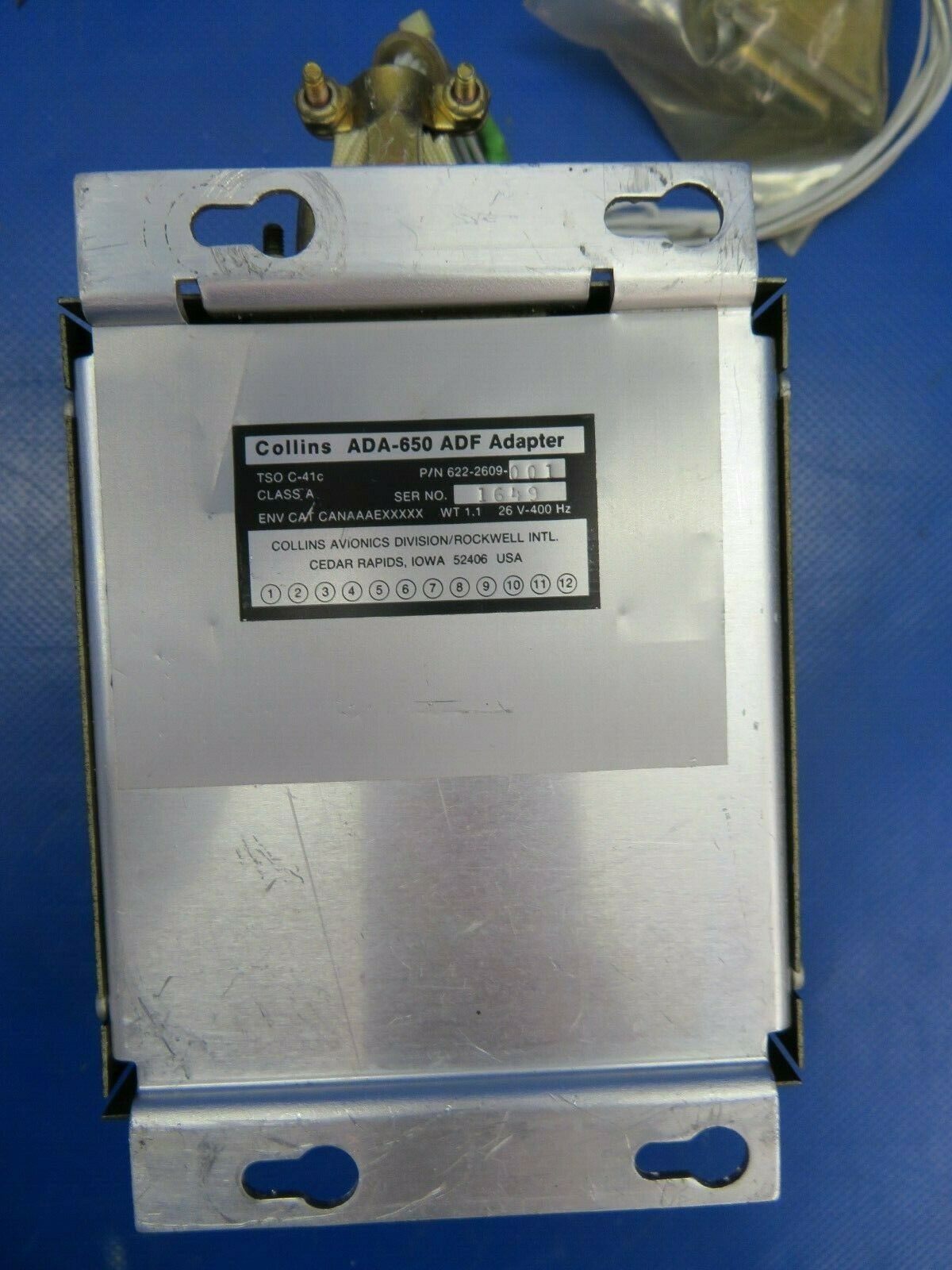 Collins ADA-650 ADF Adapter 26V 622-2609-001 (0320-404)