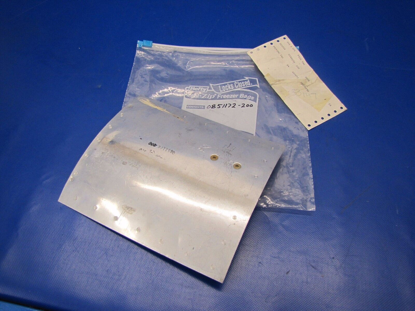 Cessna 310 P, Q, & R Cowl Flap Door P/N 0851172-200 (0517-16)