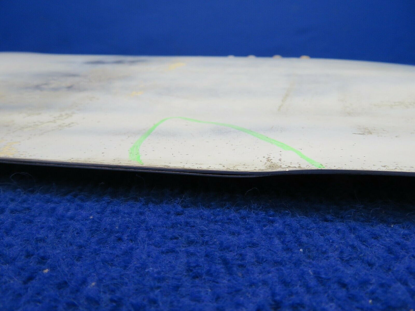 Damaged Cessna 310R LH OTBD Gear Door P/N 0826002-208 (0222-607)