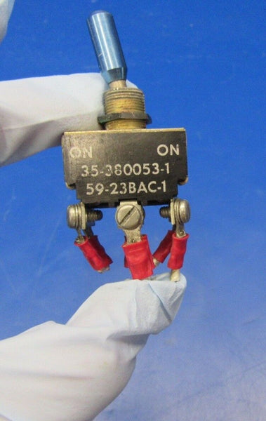 Beech Baron Toggle Switch P/N 35-380053-1 (1217-146)