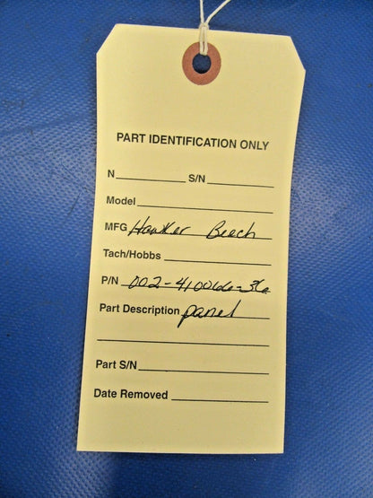 Beech Panel P/N 002-410066-36 (0918-34)