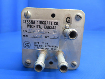 Cessna Airborne Gyro Suction Gauge P/N S1435N1, IG2-2 (1022-867)