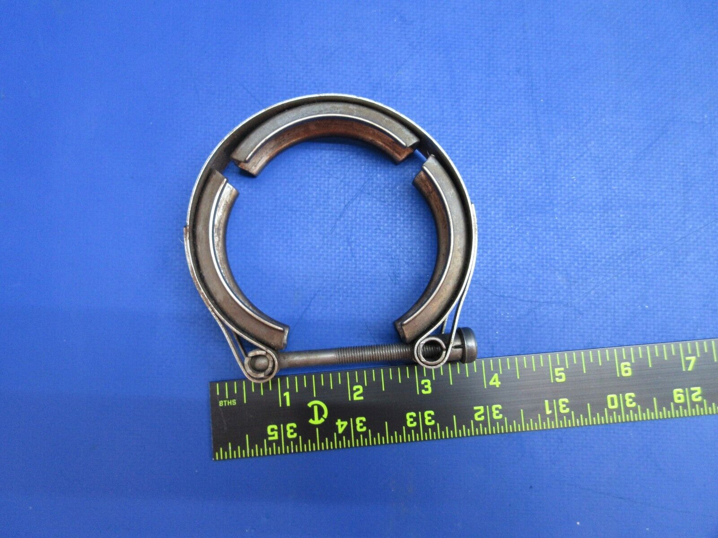 Cessna 401 Exhaust Clamp Coupling P/N MVT64832 (1023-766)