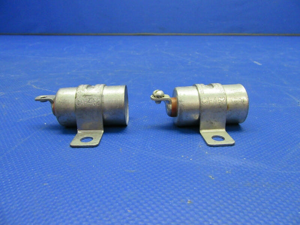Cornell Dubilier Capacitor .5 MFD 100VDC P/N MC9B00, 502042 LOT OF 4 (0821-566)
